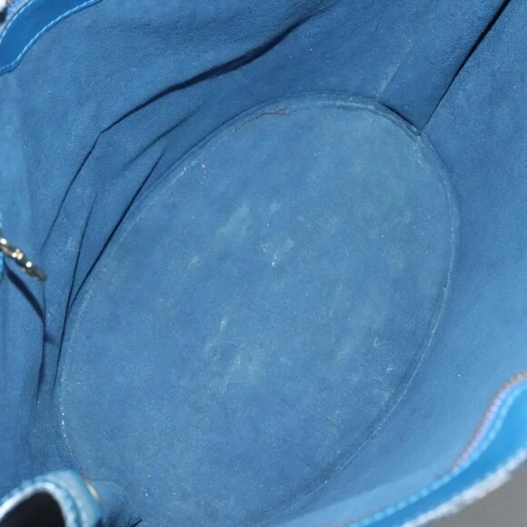 LOUIS VUITTON Epi Saint Jacques Shopping Shoulder Bag Blue M52275 LV Auth BA1323 - Picture 11 of 16